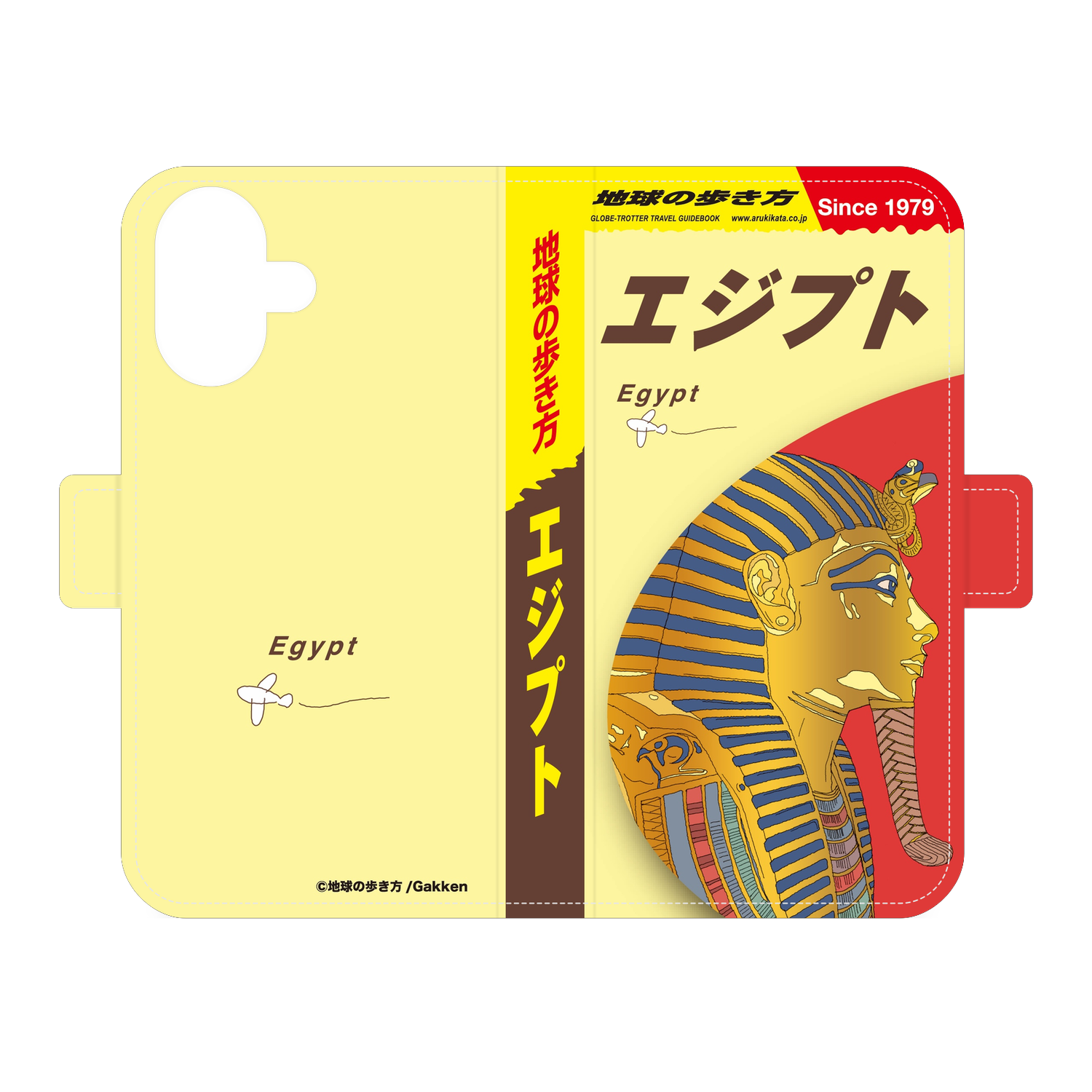 地球の歩き方 エジプト 手帳型スマホケース｜iPhone 16