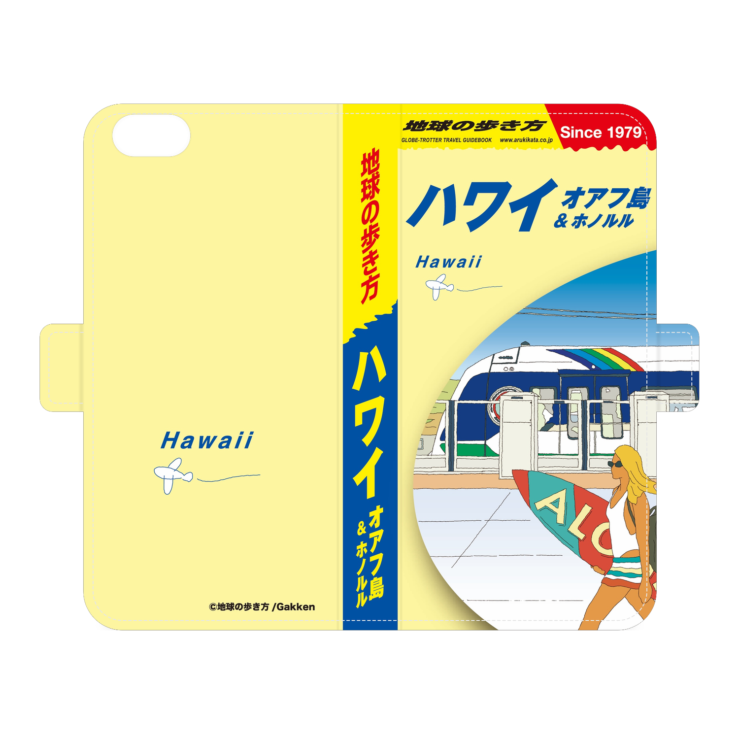 地球の歩き方 ハワイ オアフ島＆ホノルル 手帳型スマホケース｜iPhone 6 Plus