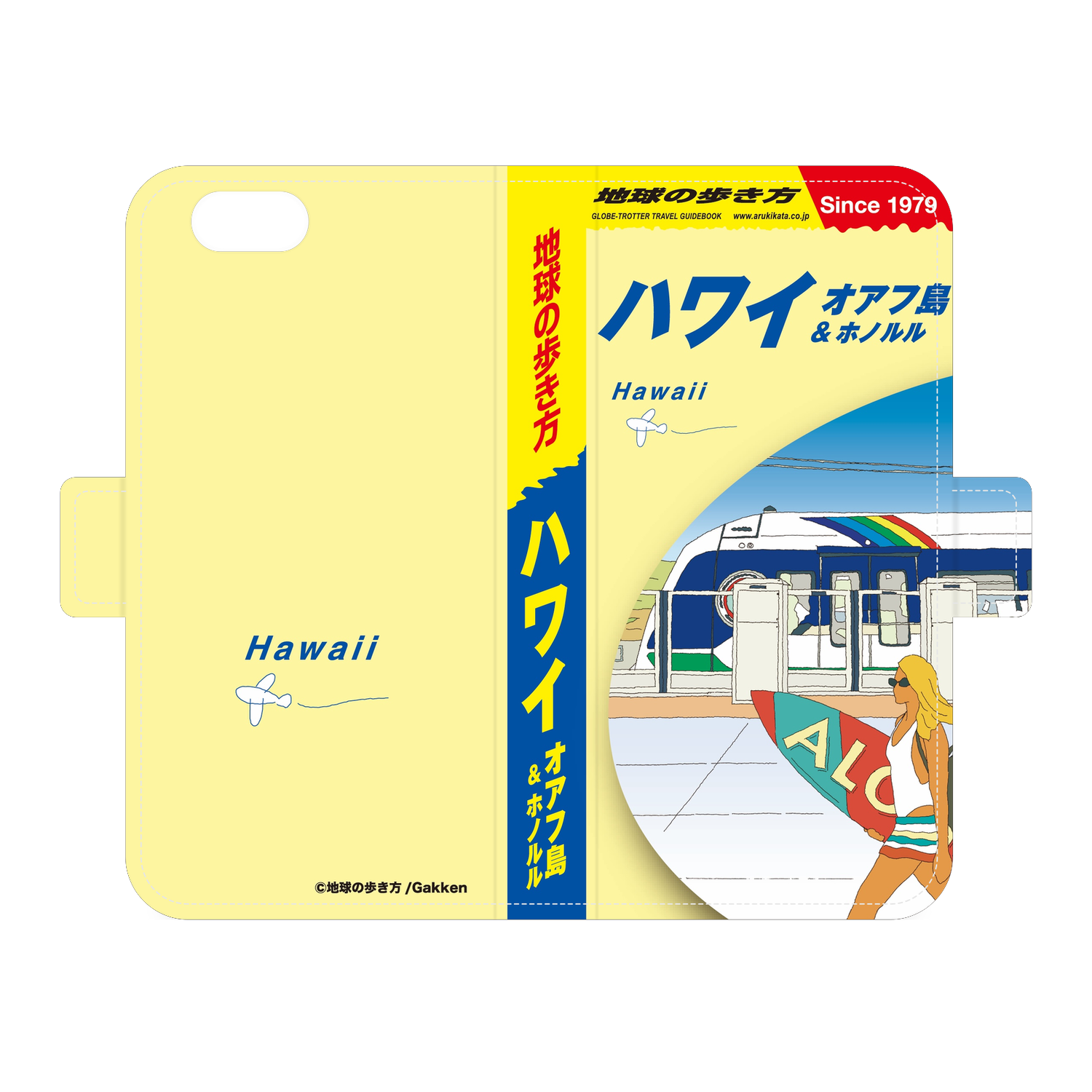 地球の歩き方 ハワイ オアフ島＆ホノルル 手帳型スマホケース｜iPhone 6s