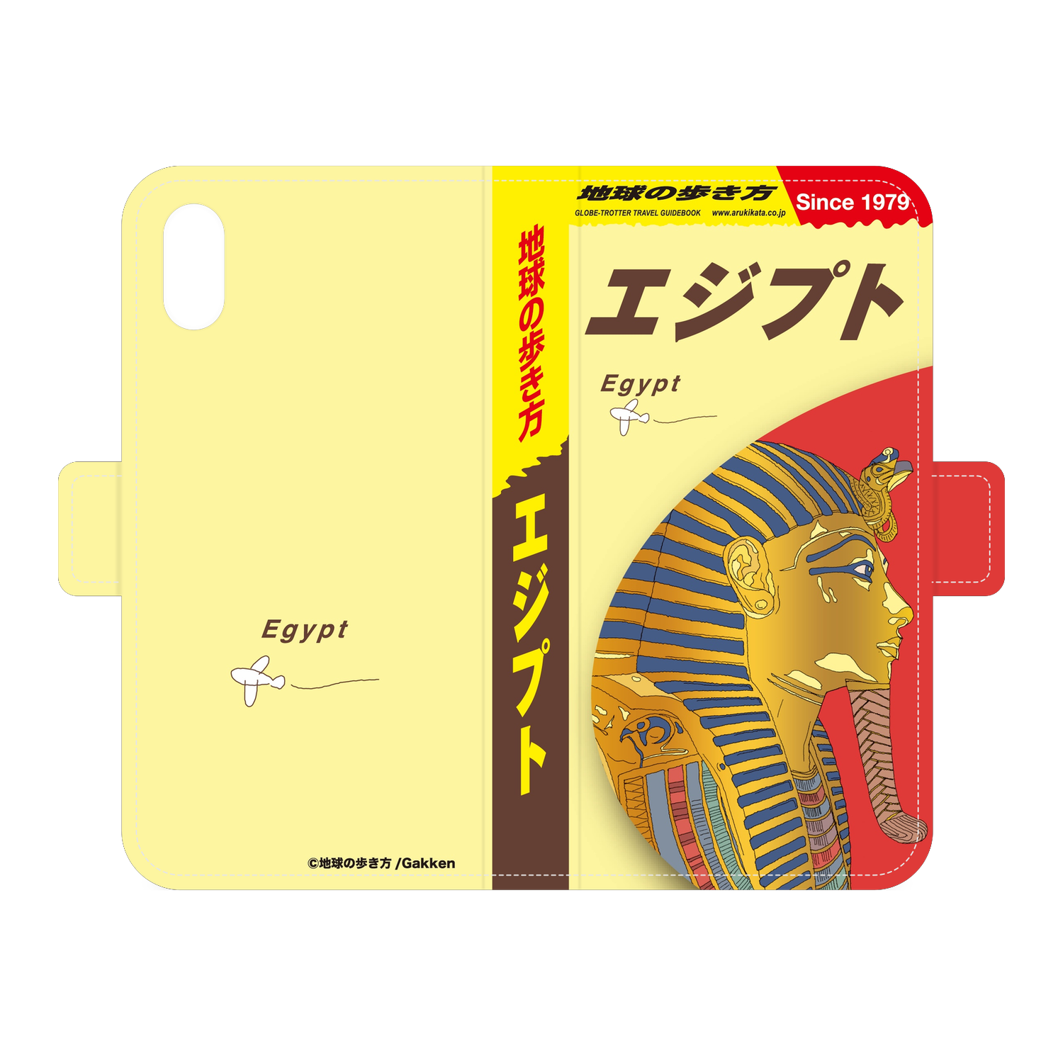 地球の歩き方 エジプト 手帳型スマホケース｜iPhone X