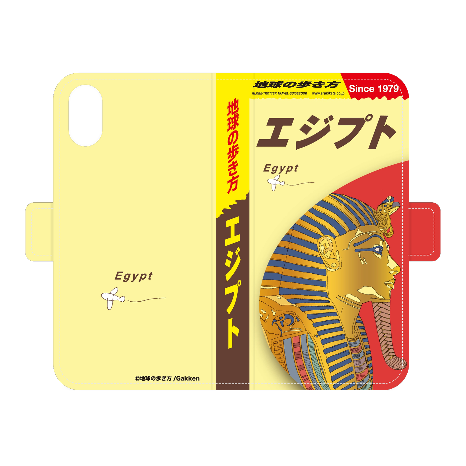 地球の歩き方 エジプト 手帳型スマホケース｜iPhone XS