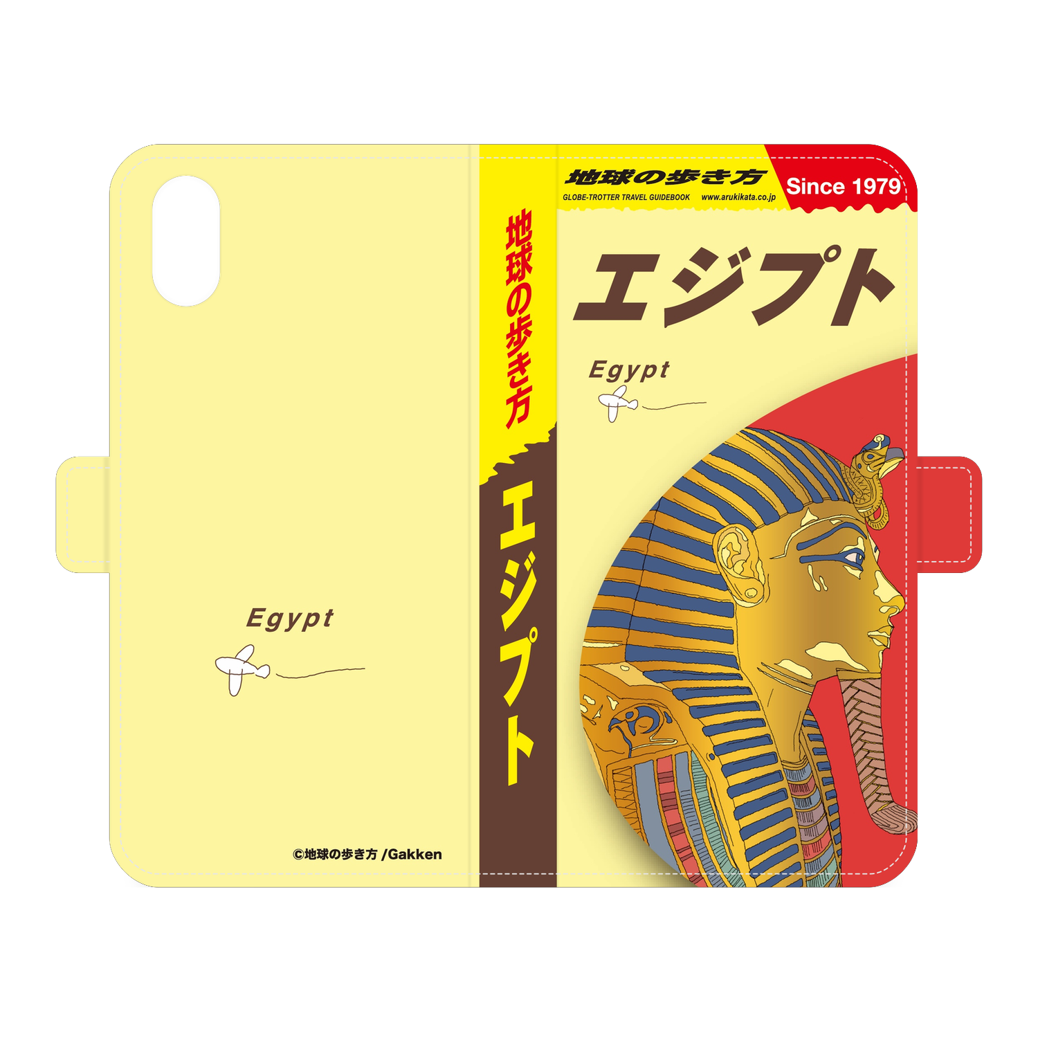 地球の歩き方 エジプト 手帳型スマホケース｜iPhone XS Max